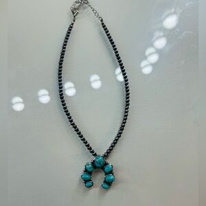 Turquoise choker necklace